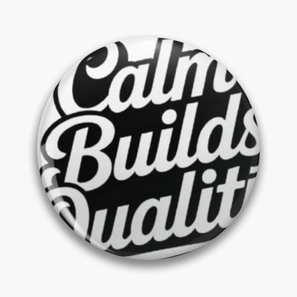 Item preview, Calm Builds Quality — Focused Minds Create Better Results designed and sold by NewUSShop.