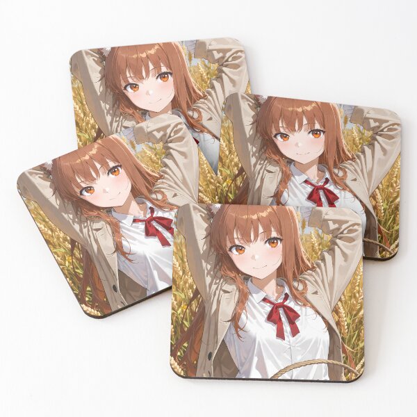 Item preview, Holo Spice And Wolf Harvest Wheat Field Apples designed and sold by Tokyonomad.