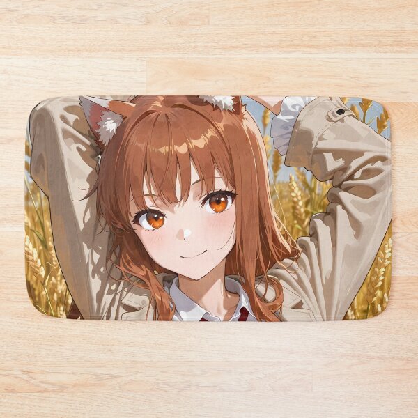 Item preview, Holo Spice And Wolf Harvest Wheat Field Apples designed and sold by Tokyonomad.
