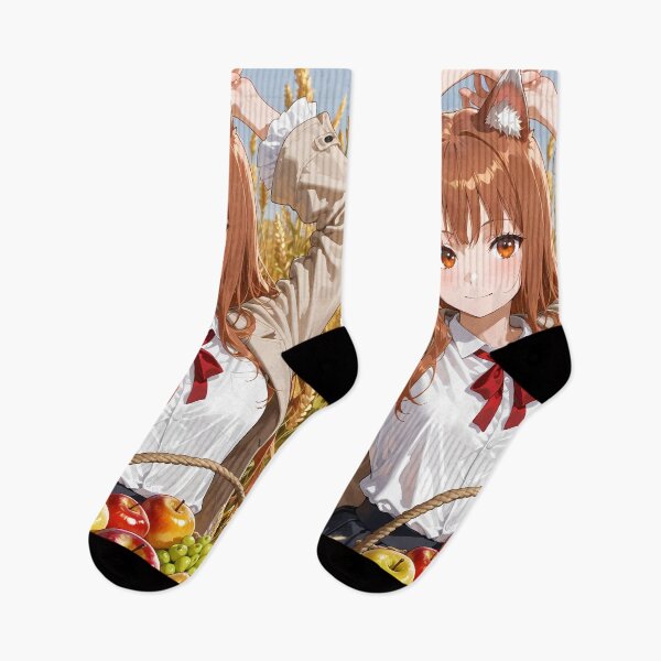 Item preview, Holo Spice And Wolf Harvest Wheat Field Apples designed and sold by Tokyonomad.