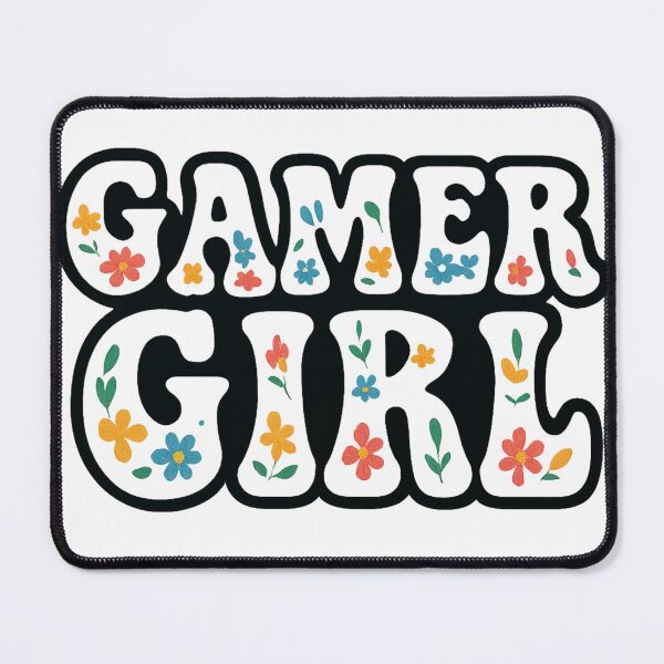 Item preview, Gamer Girl Floral Design designed and sold by 4viella.