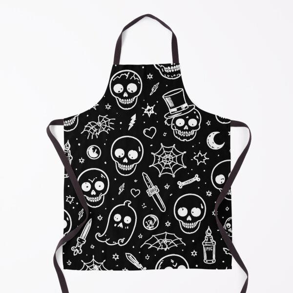 Item preview, Skull Doodle Night Seamless Pattern designed and sold by optimusprime39.