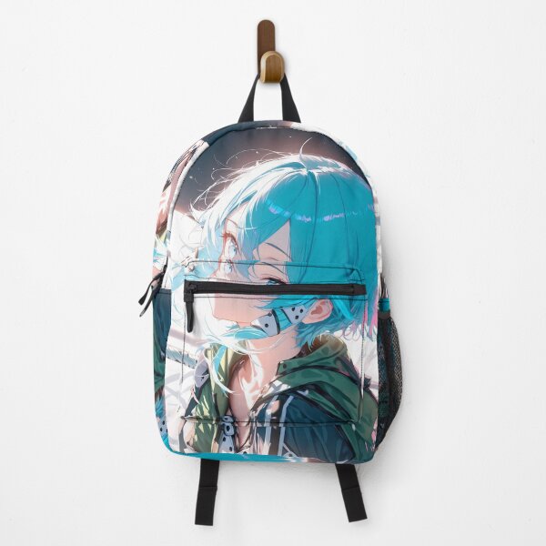 Item preview, Sinon Sword Art Online Soft Light Blue Hair Winter Profile designed and sold by Tokyonomad.