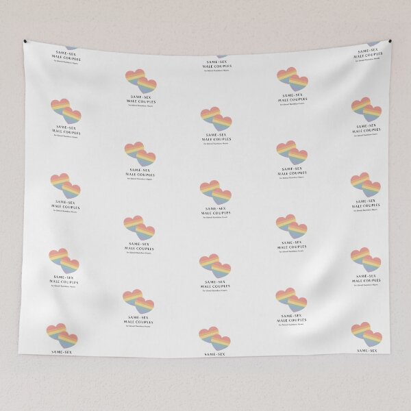 Item preview, Cute Lesbian Couple Pride Sticker - Mrs ♥ Mrs Love is Love LGBTQ Gift designed and sold by Pride_Prints.