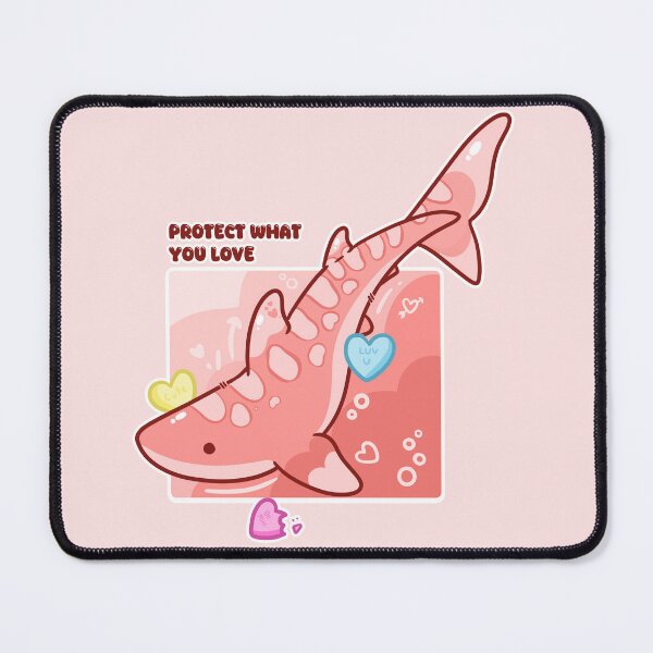 Item preview, Protect What You Love Valentine's Day Sahrk designed and sold by Aloe and Monstera.