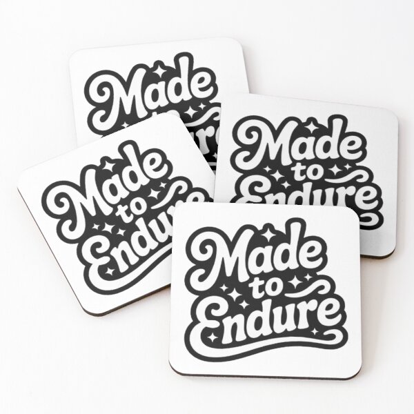 Item preview, Made To Endure — Built Strong for the Long Run designed and sold by NewUSShop.