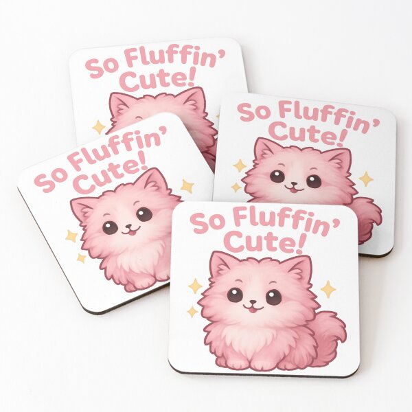 Item preview, So Fluffin' Cute! Kitty designed and sold by 4viella.