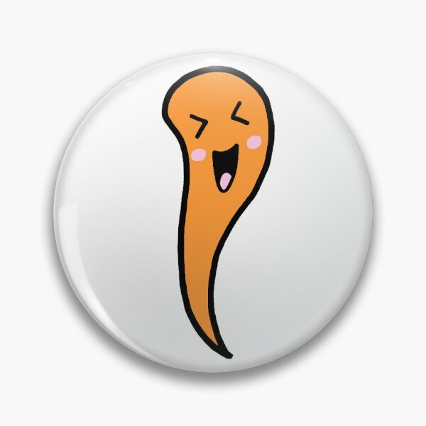 Item preview, Ghosty w/ Arrow Eyes (Orange) designed and sold by GH.