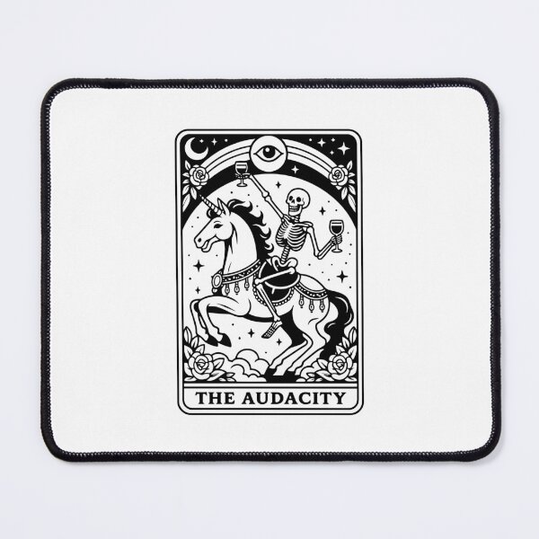 Item preview, The Audacity Tarot Card Mystical Skeleton designed and sold by gunaone-design.
