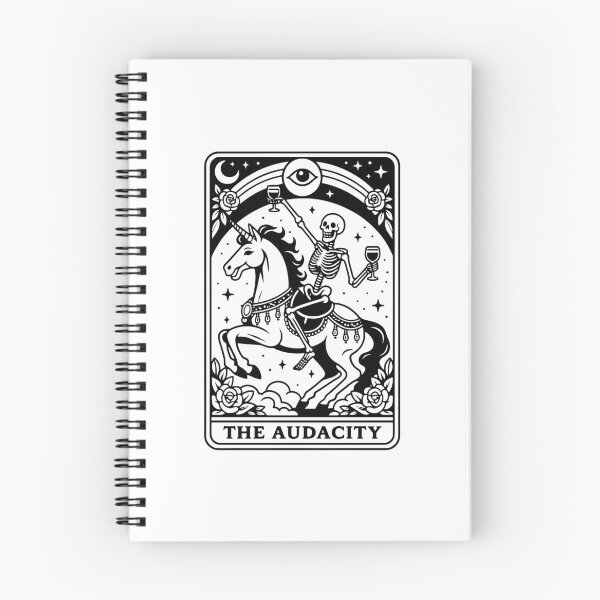 Item preview, The Audacity Tarot Card Mystical Skeleton designed and sold by gunaone-design.