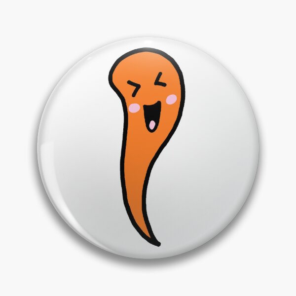 Item preview, Ghosty w/ Arrow Eyes (Orange) designed and sold by GH.