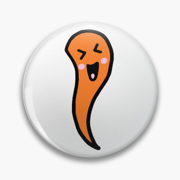 Item preview, Ghosty w/ Arrow Eyes (Orange) designed and sold by GH.