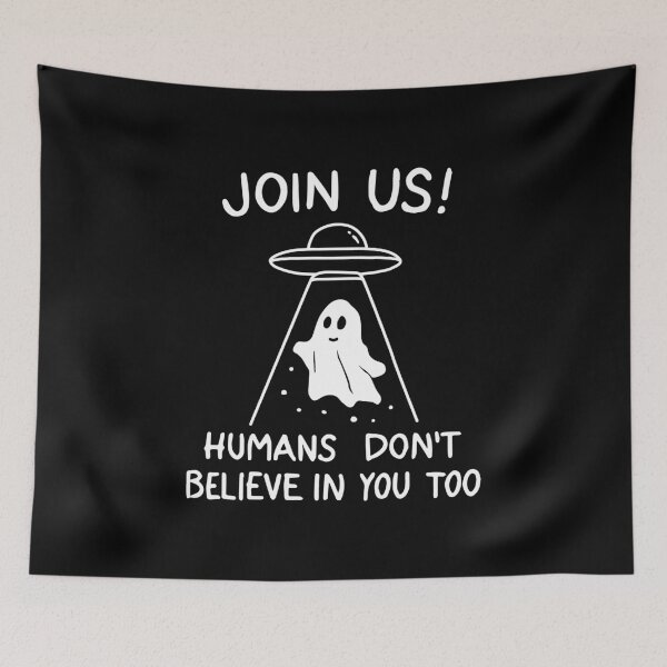 Item preview, Join Us! Humans Don’t Believe In You Too designed and sold by NQArtist.