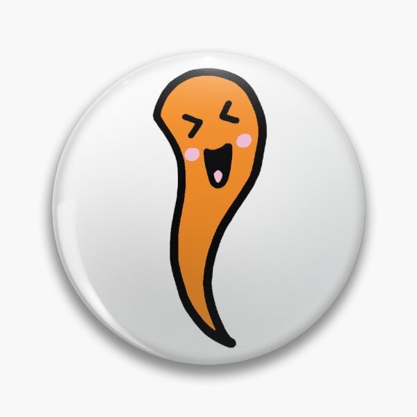 Item preview, Ghosty w/ Arrow Eyes (Orange) designed and sold by GH.