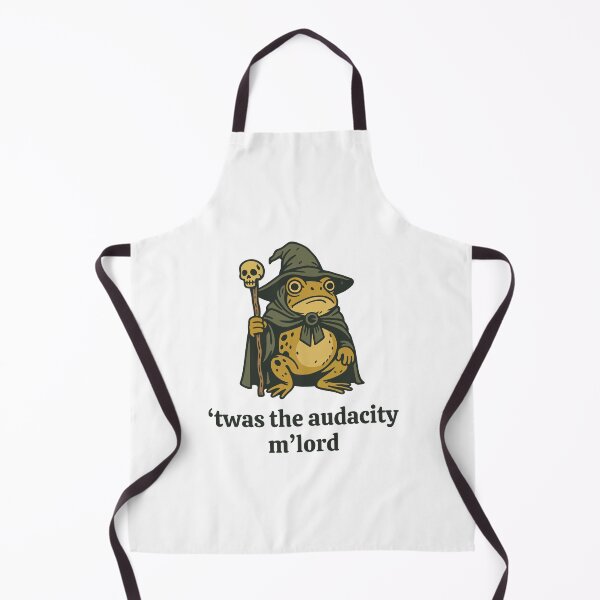 Item preview, Twas the Audacity Funny Wizard Frog Meme designed and sold by gunaone-design.