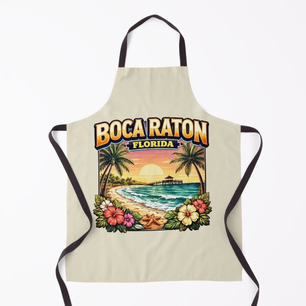 Item preview, Boca Raton, Florida - Coastal designed and sold by Myra365Art.