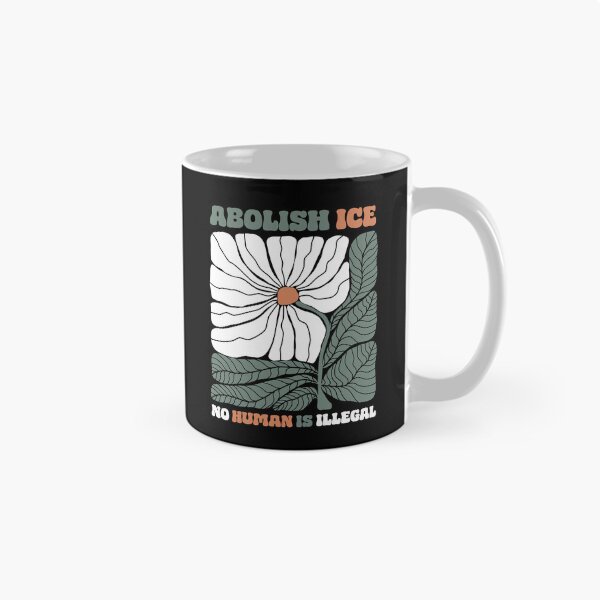 Item preview, Abolish Ice No Human Is Illegal, Democrat, Political Jokes designed and sold by vintagearttee.