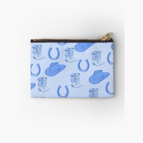 Item preview, Blue Cowboy Seamless Pattern designed and sold by emmavdh.