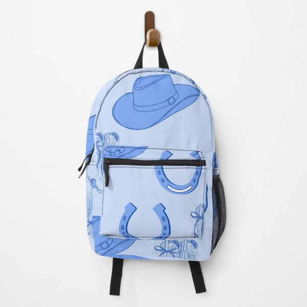 Item preview, Blue Cowboy Seamless Pattern designed and sold by emmavdh.