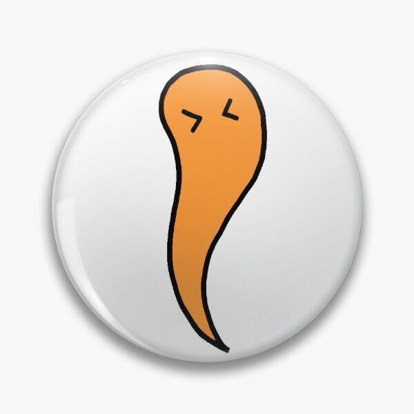 Item preview, Ghosty w/ Arrow Eyes (Orange) designed and sold by GH.