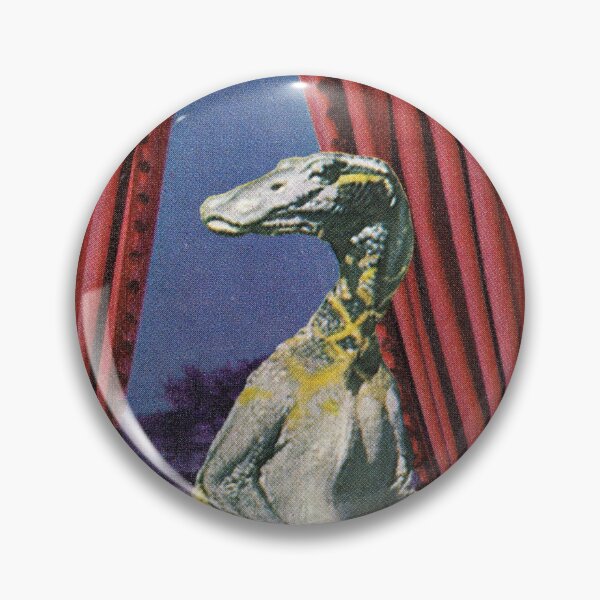 Item preview, A Distinguished Guest - The Red Room - Prehistoric Kitsch designed and sold by The Sticker Bureau.