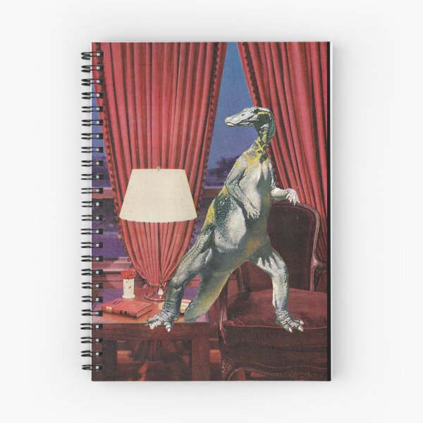 Item preview, A Distinguished Guest - The Red Room - Prehistoric Kitsch designed and sold by The Sticker Bureau.