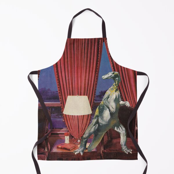 Item preview, A Distinguished Guest - The Red Room - Prehistoric Kitsch designed and sold by The Sticker Bureau.