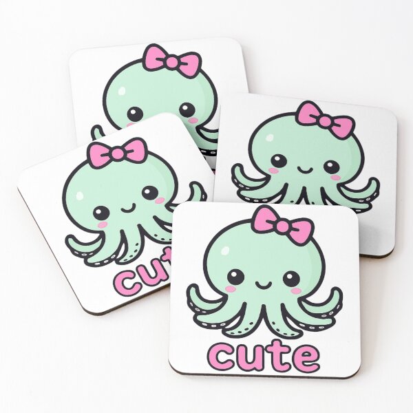 Item preview, Cute Girly Octopus designed and sold by 4viella.