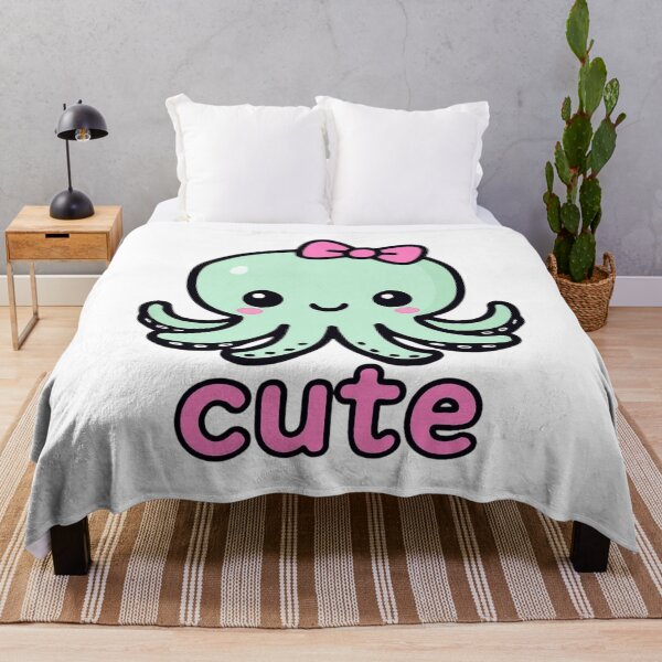 Item preview, Cute Girly Octopus designed and sold by 4viella.