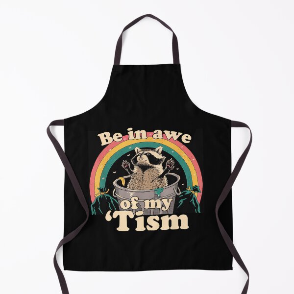 Item preview, Autism Funny Be In Awe Of My 'Tism Meme Autistic Raccoon T-Shirt designed and sold by VillociShop.