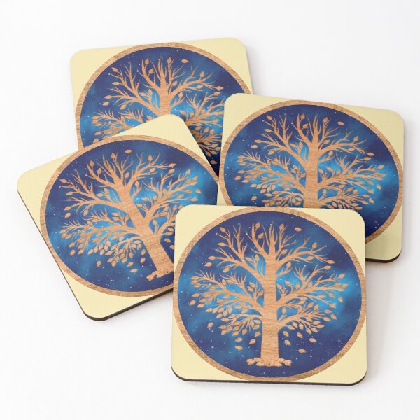 Item preview, Tree of Life Cosmic Starry Sky designed and sold by 3DDesignSpot.