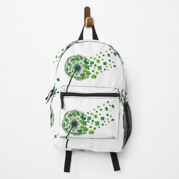 Item preview, St Patrick Dandelion with Flying Shamrocks designed and sold by Eclectic Monkey.