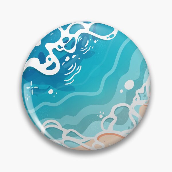 Item preview, Beach Wave Sharks Underwater designed and sold by Aloe and Monstera.
