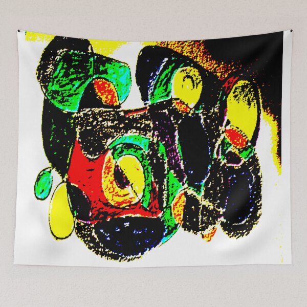 Item preview, concrete carnival electrize 1 colorful geometric abstract design designed and sold by SmashingDeals.