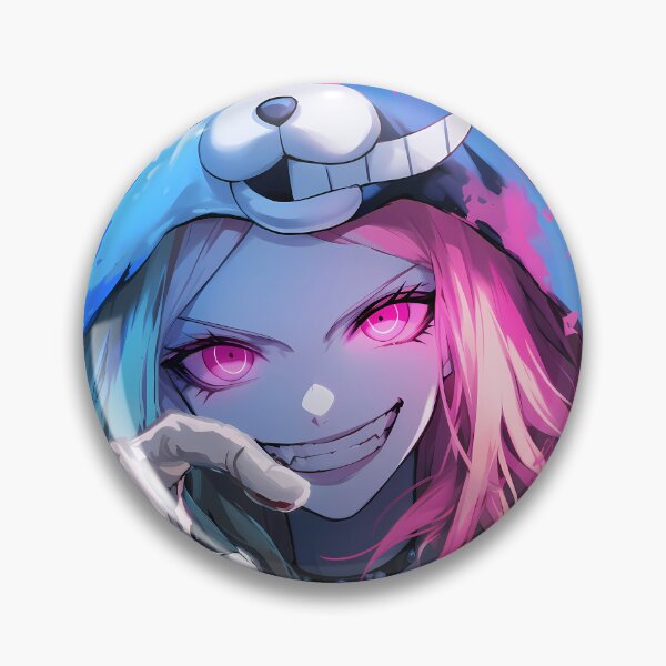 Item preview, Danganronpa Bold Monokuma Chaos Neon Anime Mischief Wild Energy Vivid Japan designed and sold by Tokyonomad.