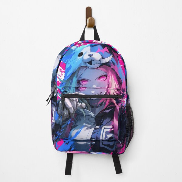 Item preview, Danganronpa Bold Monokuma Chaos Neon Anime Mischief Wild Energy Vivid Japan designed and sold by Tokyonomad.