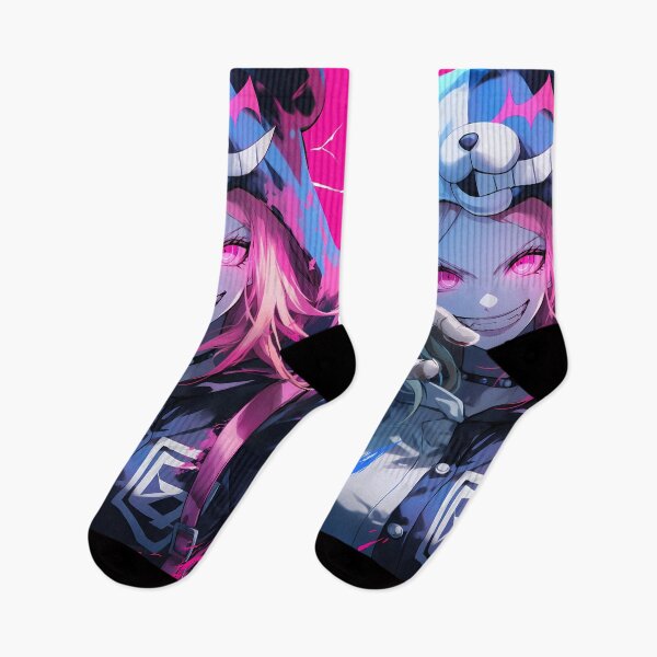 Item preview, Danganronpa Bold Monokuma Chaos Neon Anime Mischief Wild Energy Vivid Japan designed and sold by Tokyonomad.