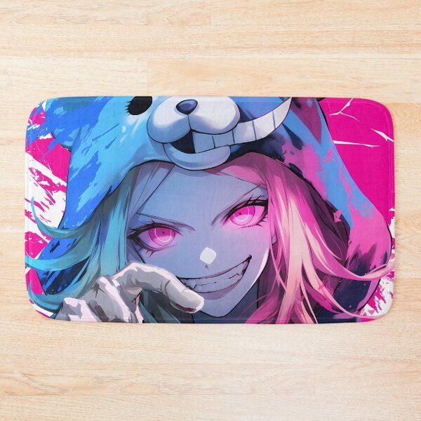 Item preview, Danganronpa Bold Monokuma Chaos Neon Anime Mischief Wild Energy Vivid Japan designed and sold by Tokyonomad.