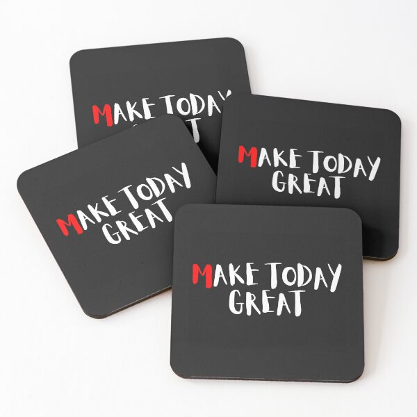 Item preview, MAKE TODAY GREAT – Minimalist Motivational Text Design designed and sold by DGK4ink.