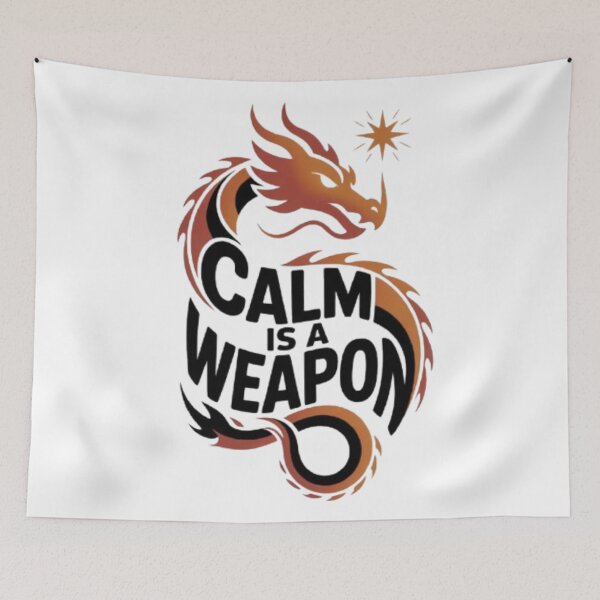 Item preview, Calm Is a Weapon — Control Wins Under Pressure designed and sold by NewUSShop.