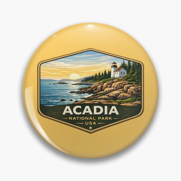 Item preview, Acadia National Park, Maine, USA | Iconic Trails and Peaks Series designed and sold by WanderUpNorth.
