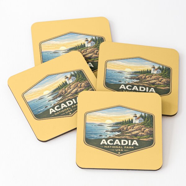 Item preview, Acadia National Park, Maine, USA | Iconic Trails and Peaks Series designed and sold by WanderUpNorth.