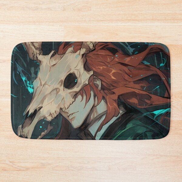 Item preview, Mysterious Elias Ainsworth Ancient Magus Bride Forest Shadow Dark Anime Spirit designed and sold by Tokyonomad.