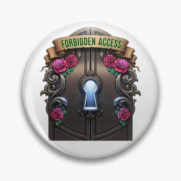 Item preview, Forbidden Access Secret Door – Gothic Victorian Mystery Fantasy Escape Room Gift Design designed and sold by Luminari Creations.