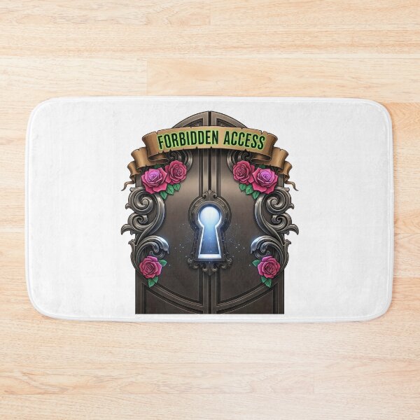 Item preview, Forbidden Access Secret Door – Gothic Victorian Mystery Fantasy Escape Room Gift Design designed and sold by Luminari Creations.