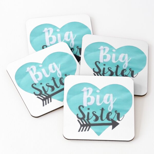 Item preview, Big Sister Heart Sticker for Pregnancy Announcements designed and sold by ZyVoAli.