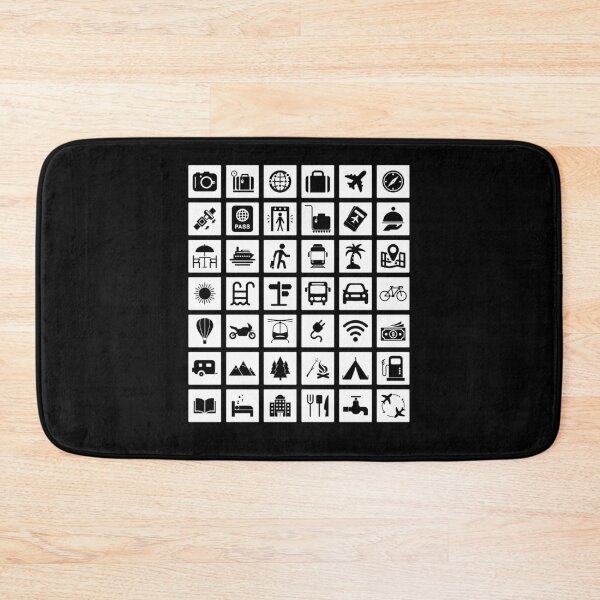 Item preview, Travel Helper Tourist Help Tourism Icons for Places to Ask designed and sold by farhanhafeez.