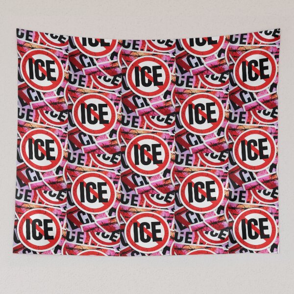 Item preview, Anti ICE Activism Art – Bold Protest Supporting Immigrant Rights designed and sold by codyk5962.