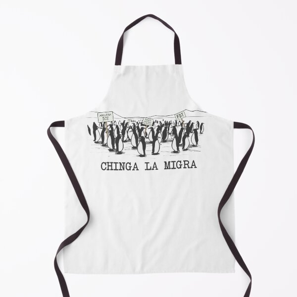 Item preview, Penguins Chinga La Migra, Latino Protest, Human Rights, Democrat designed and sold by vintagearttee.