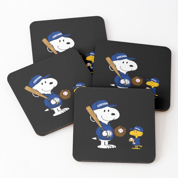 Item preview, Chicago Cubs Snoopy And Woodstock Baseball designed and sold by Godfrey Molwana.